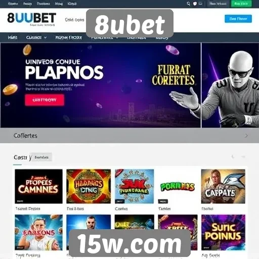 Visão geral das ofertas de jogos no 8ubet